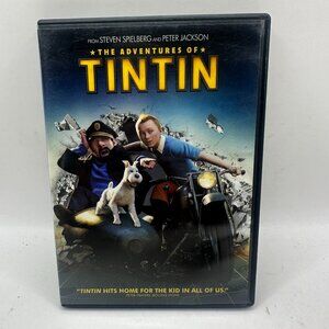 The Adventures of Tintin DVD Movie Rated PG NTSC Paramount Widescreen